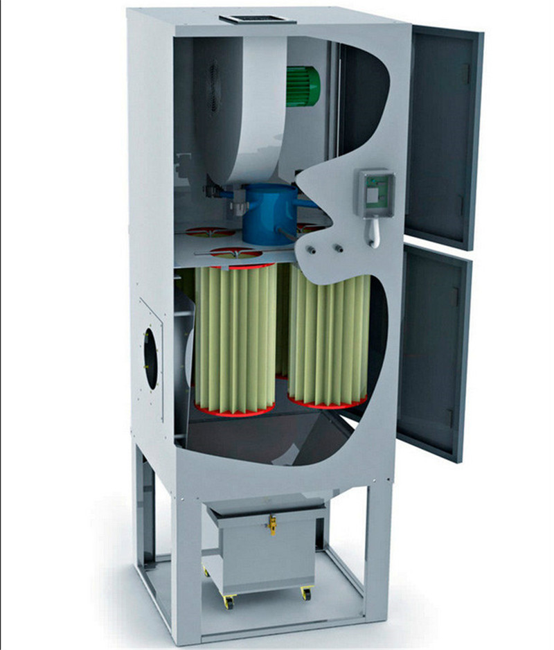 單機濾筒除塵器原理