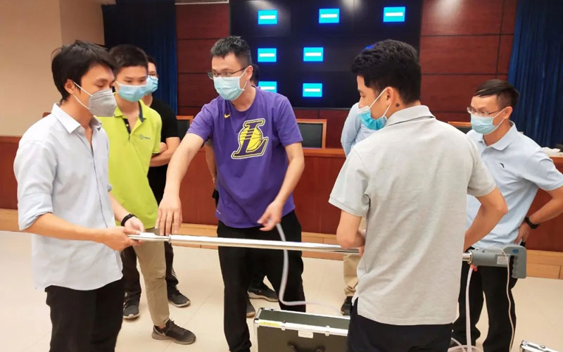 廢氣檢測技術(shù)培訓(xùn)現(xiàn)場