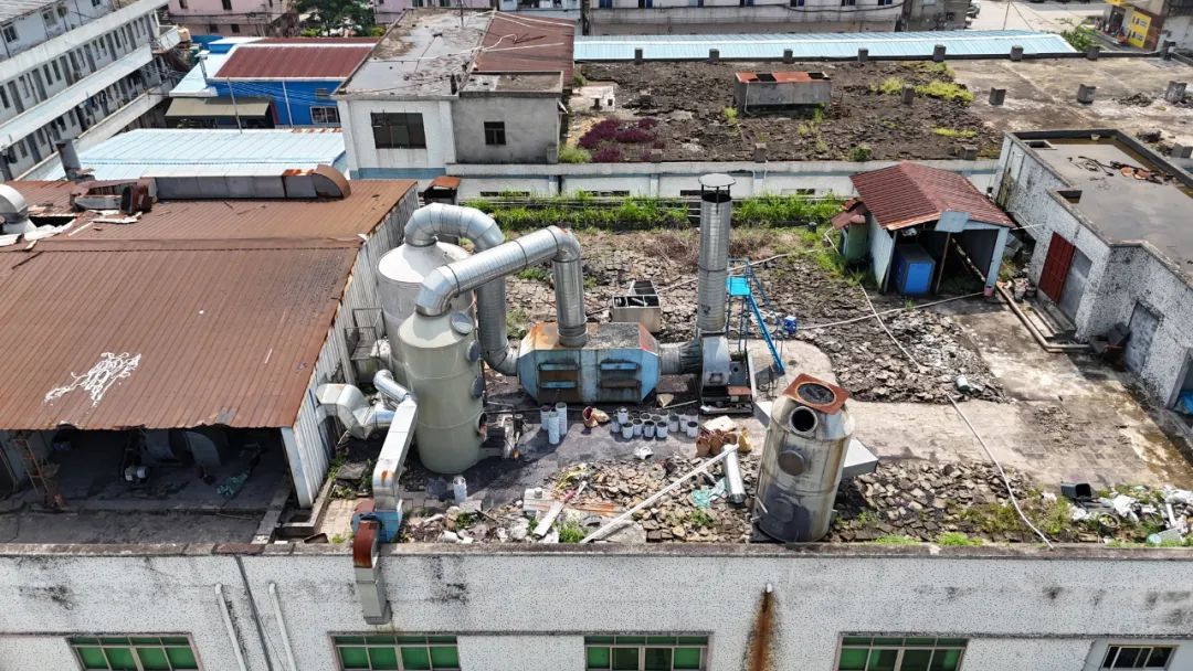 廢氣處理懲罰設(shè)備現(xiàn)場